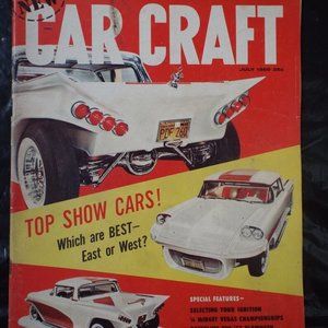 Vintage 1969 Car Craft Magazine July Vol, 7 No. 3 - Top Show Cars! East or West